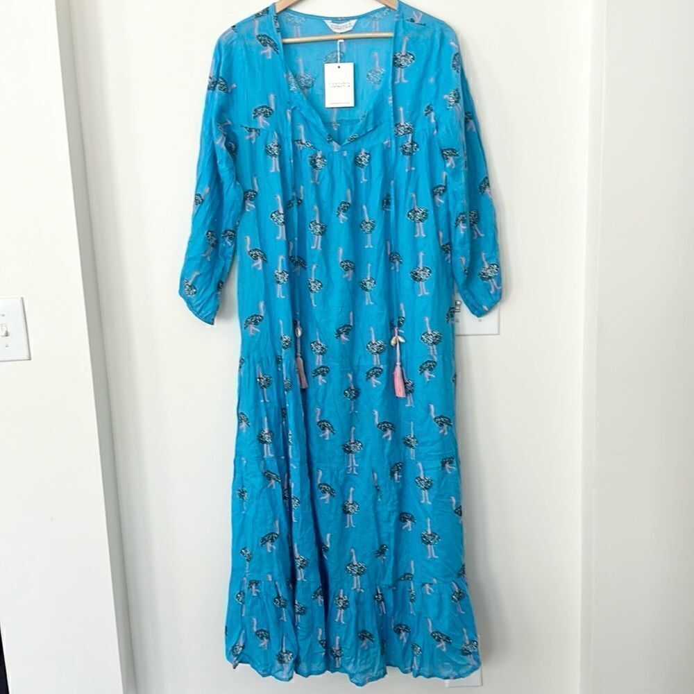 Compania Fantastico Flamingo Print Maxidress S